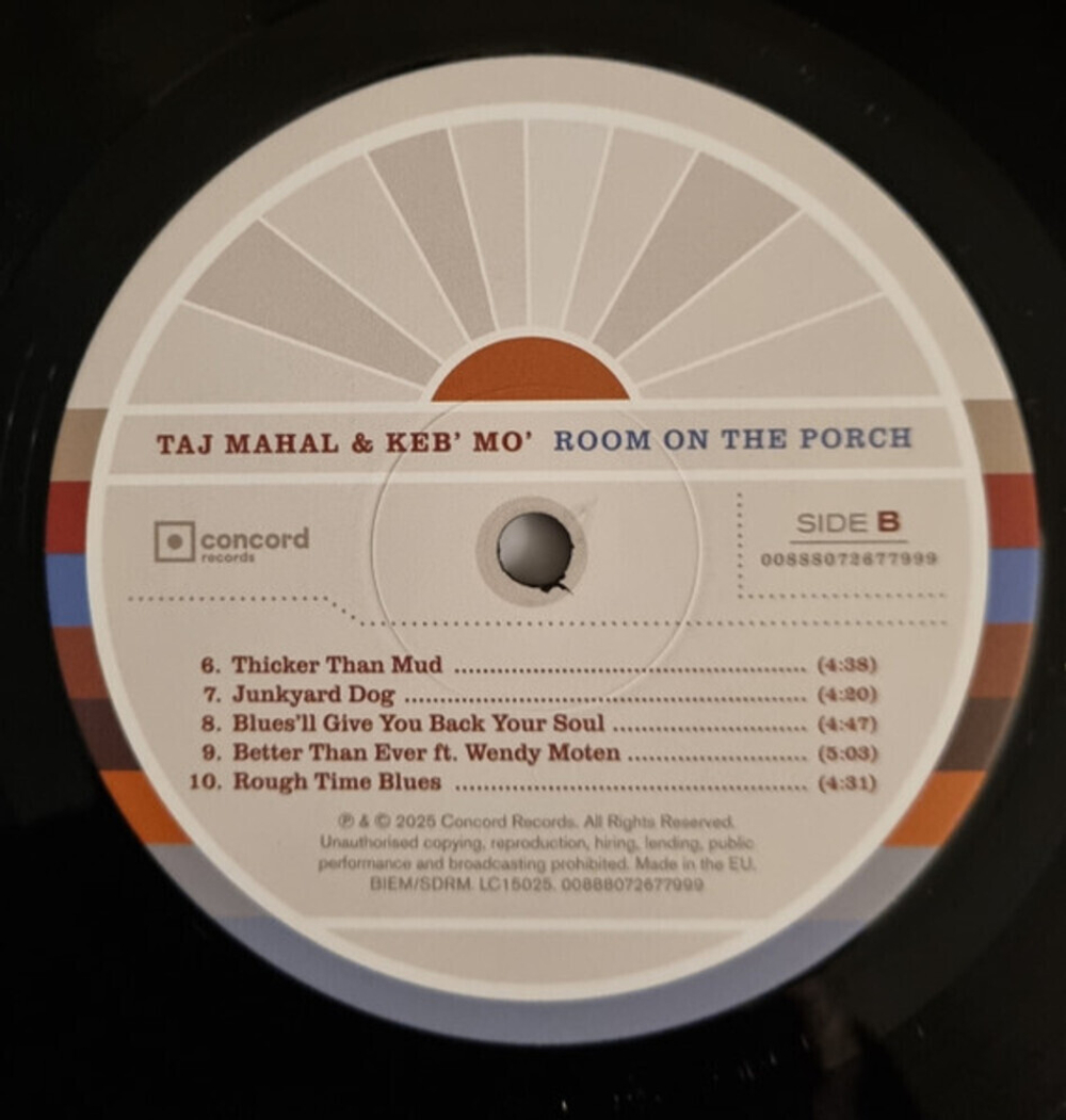 Taj Mahal, Keb' Mo' / Room On The Porch (LP)