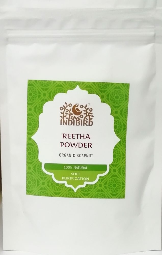 Мыльные орешки порошок Soap Nuts Powder Indibird 100 гр
