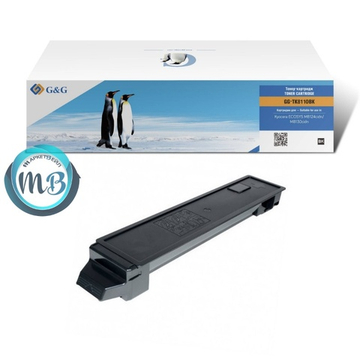 Тонер-картридж G&G, аналог Kyocera TK-8110K Asia для Ecosys M8124cidn/M8130cidn черный (12K)