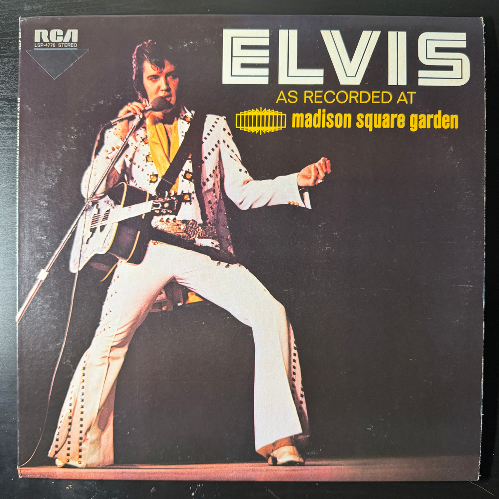 Elvis Presley ‎– Elvis As Recorded At Madison Square Garden (США 1972г.)