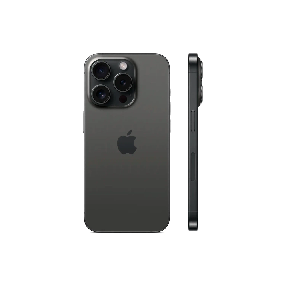 Смартфон Apple iPhone 15 Pro 1TB Dual Sim, Black Titanium (Черный)