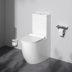 Унитаз-компакт Aquaspin с сиденьем микролифт AM.PM Like C808600SC