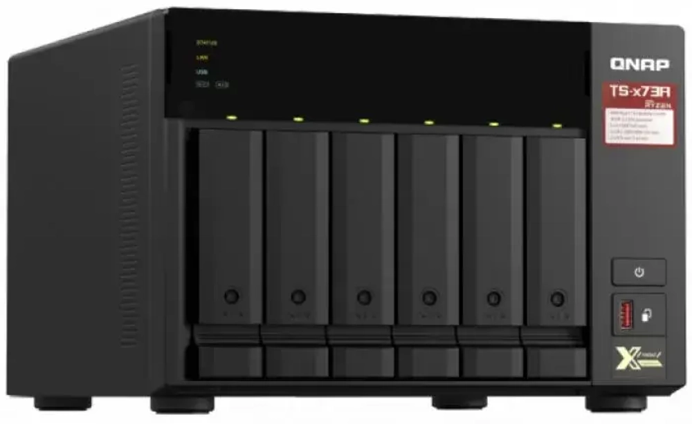 Сетевой RAID-накопитель QNAP  TS-673A-8G