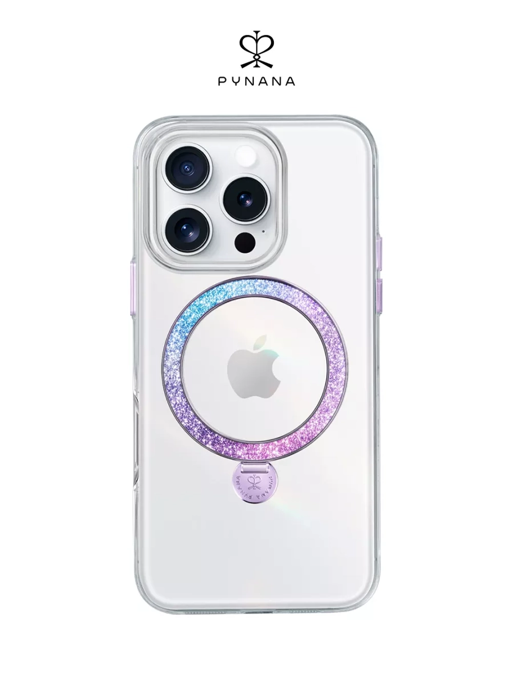 Чехол PYNANA для iPhone 16 Pro Max хрусталь Magsafe