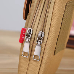 Универсальный поясной подсумок-чехол Waist bag horizontal model