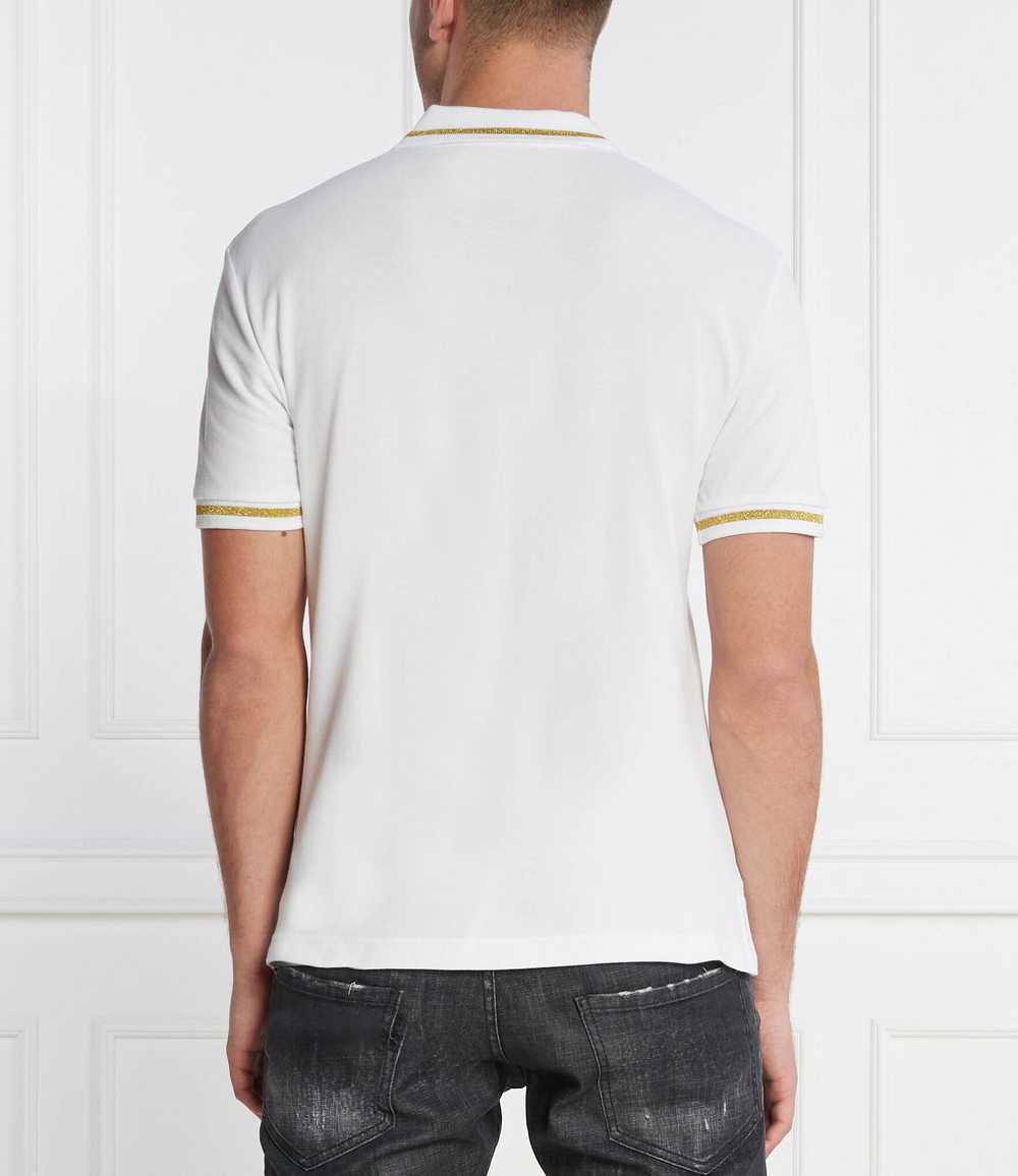 Поло Versace Jeans Couture - белый(76GAGT02CJ01T)