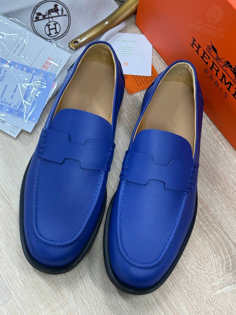 Лоферы Hermes