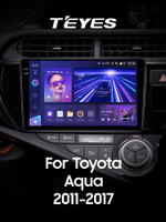 Teyes CC3 2K 9"для Toyota Aqua 2011-2017
