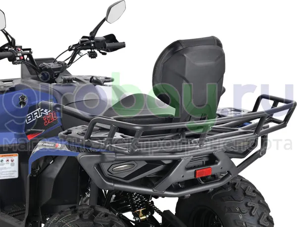 Бензиновый квадроцикл WHITE SIBERIA BARS 320 - Синий фото №22