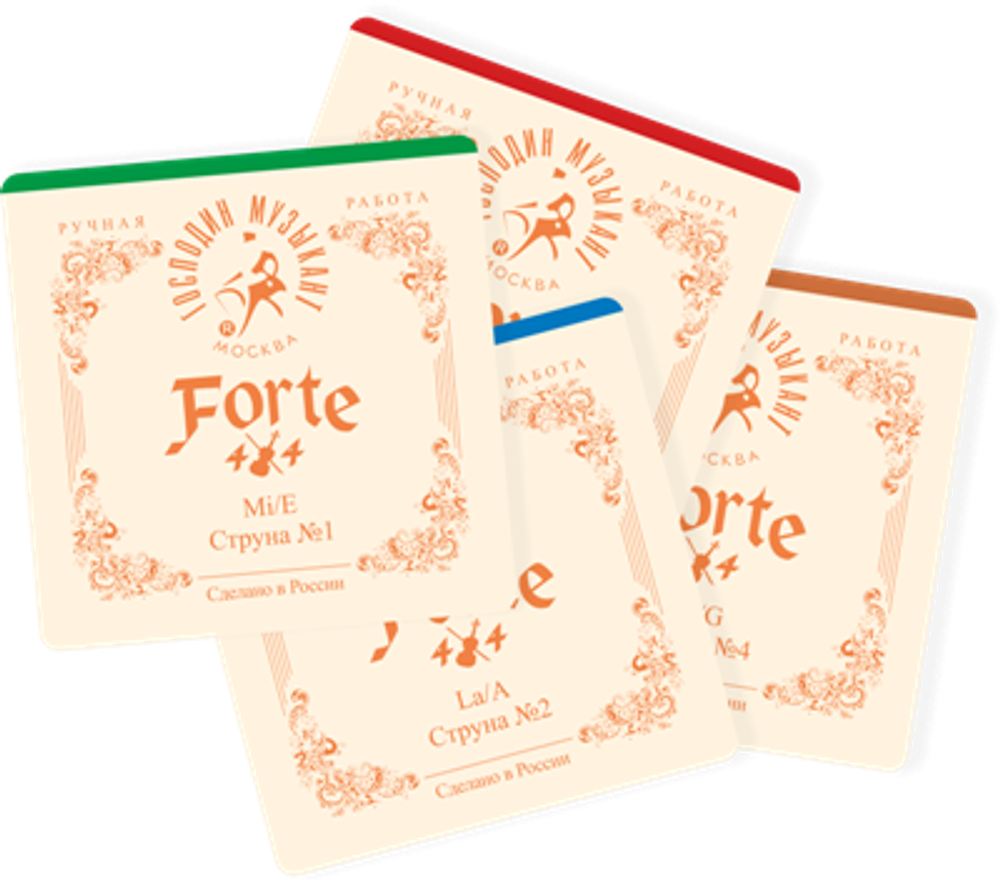 Струна первая для скрипки Господин Музыкант VС-126 FORTE 4/4