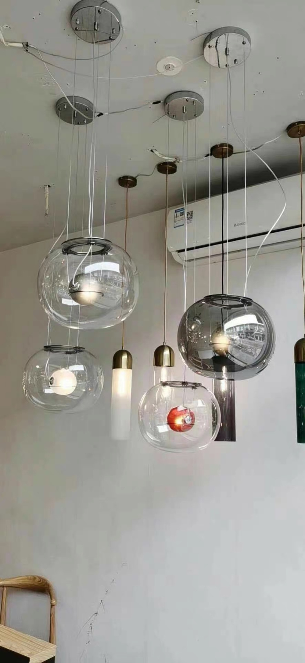 Pendant design lamp Big One by Brokis