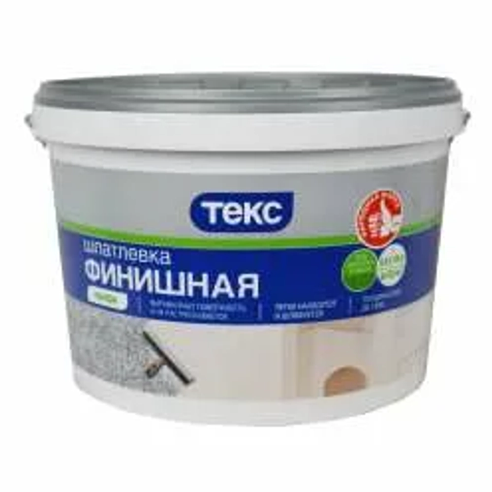 Шпатлевка готовая латекс Текс финиш профи 16 кг