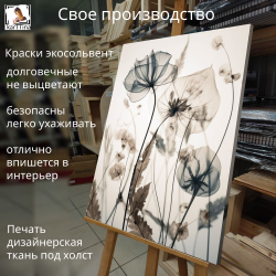 "День Ночь" 2 шт., 80х60 см. Крепление в подарок.