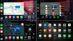 1DIN магнитола с поворотным 10" монитором - Canbox H-Line Android 10, Быстрая, CarPlay, 4G SIM-слот