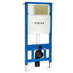 Инсталляция для подвесного унитаза Vincea  VIS-601, 500*1112, цвет сине-белый