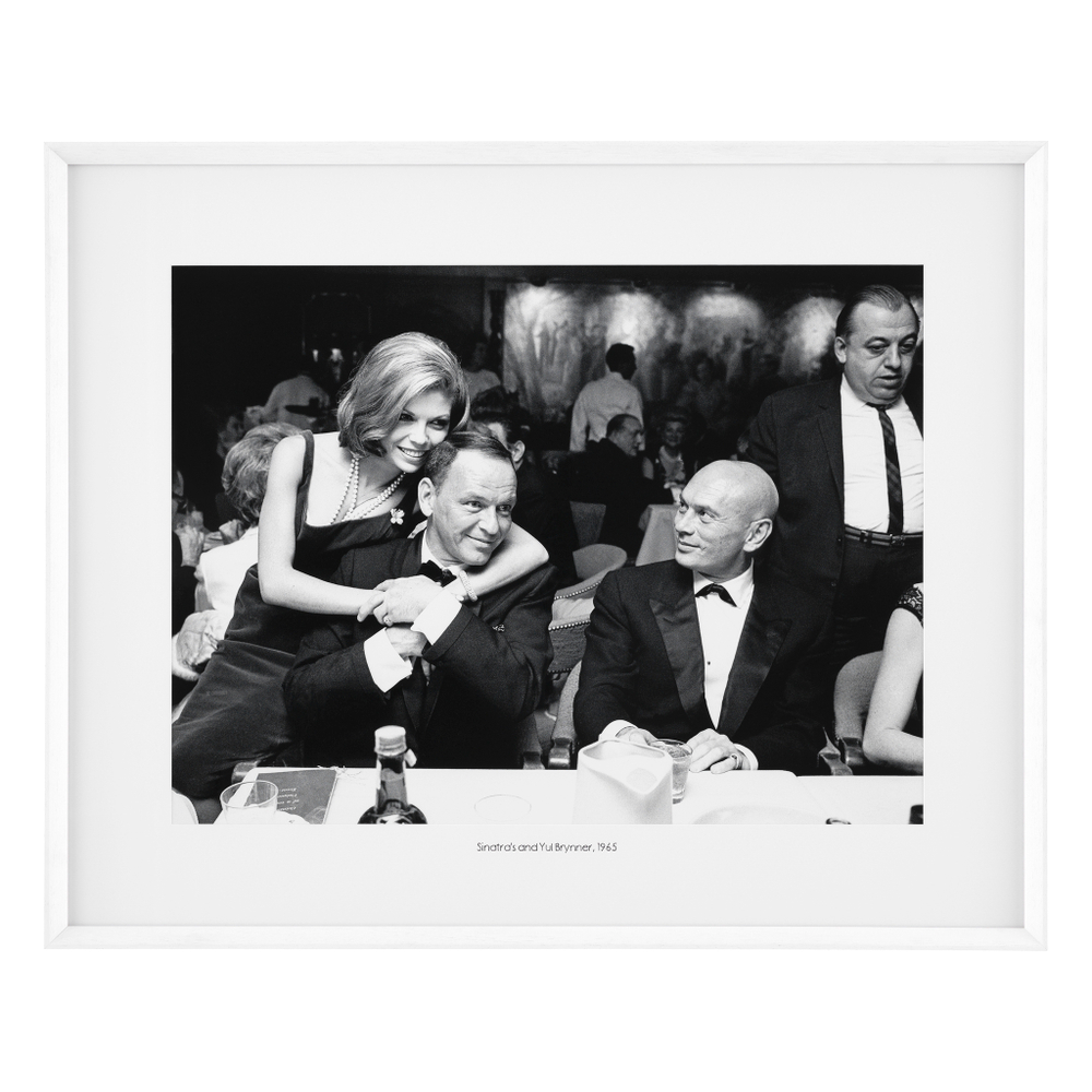 Постер Print Sinatra's and Yul Brynner арт.113878