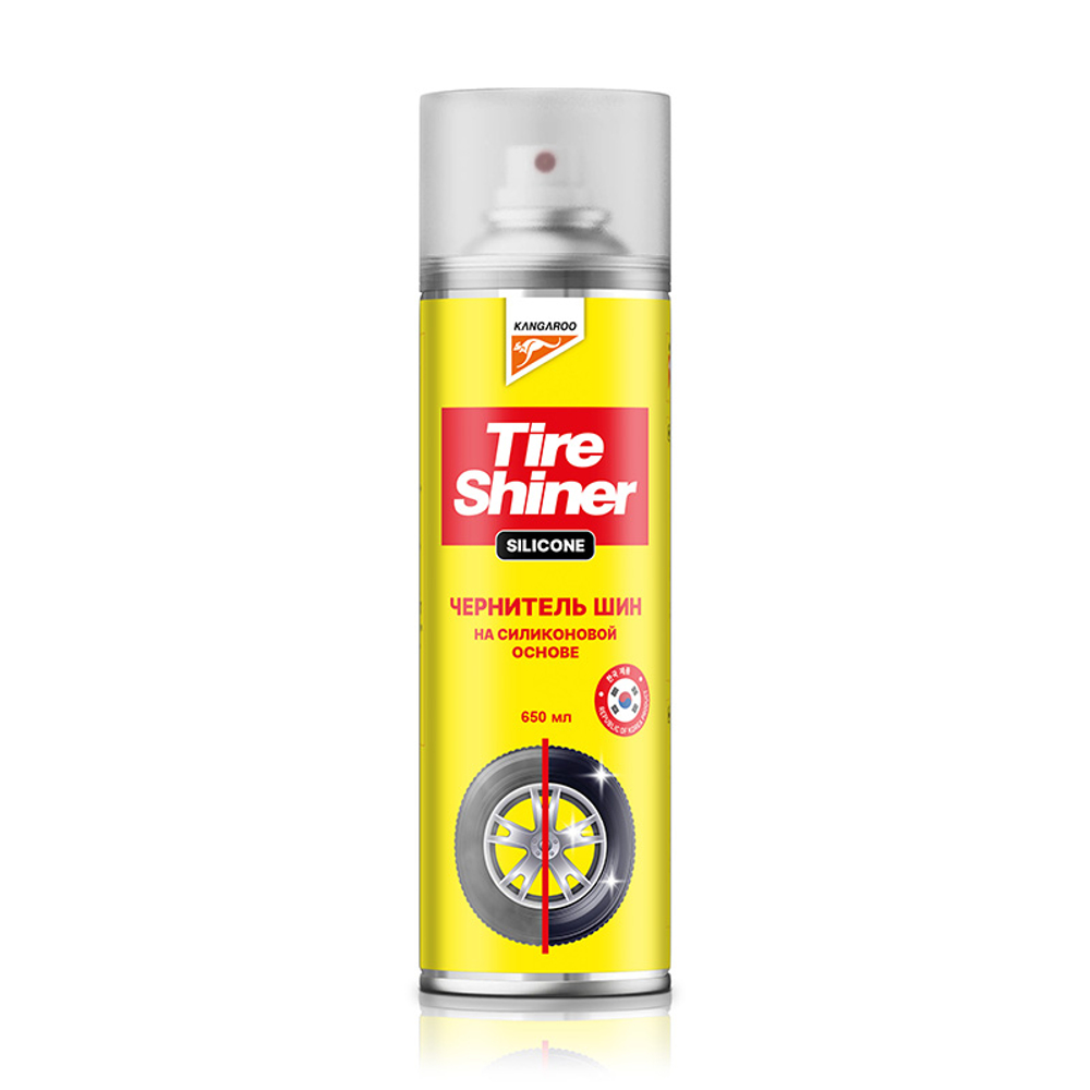 Чернитель шин на силиконовой основе Kangaroo Tire Shiner Silicone, 650 мл 330139