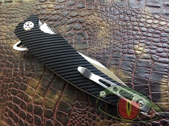 Складной нож Reptilian Чеглок c клинком из стали 9Cr18MoV, рукоять G10
