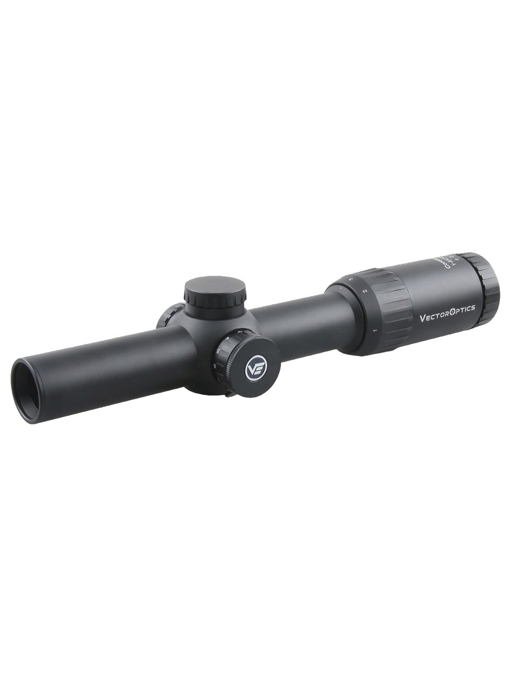 Оптический прицел Vector Optics Constantine 1-8x24 FFP, сетка EHT Mil, 30мм, широкоугольный, азотозаполненный,подсветка красным (SCFF-32)
