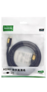 Кабель Ugreen HDMI-HDMI 2м черный