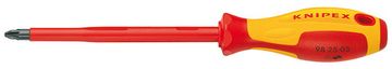 Отвертка для винтов с крестообразным шлицем Pozidriv KNIPEX  98 25 01 KN-982501