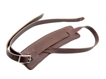 Ремень для гитары RightOn Straps Steady Leathercraft Slim Brown 8401050040350