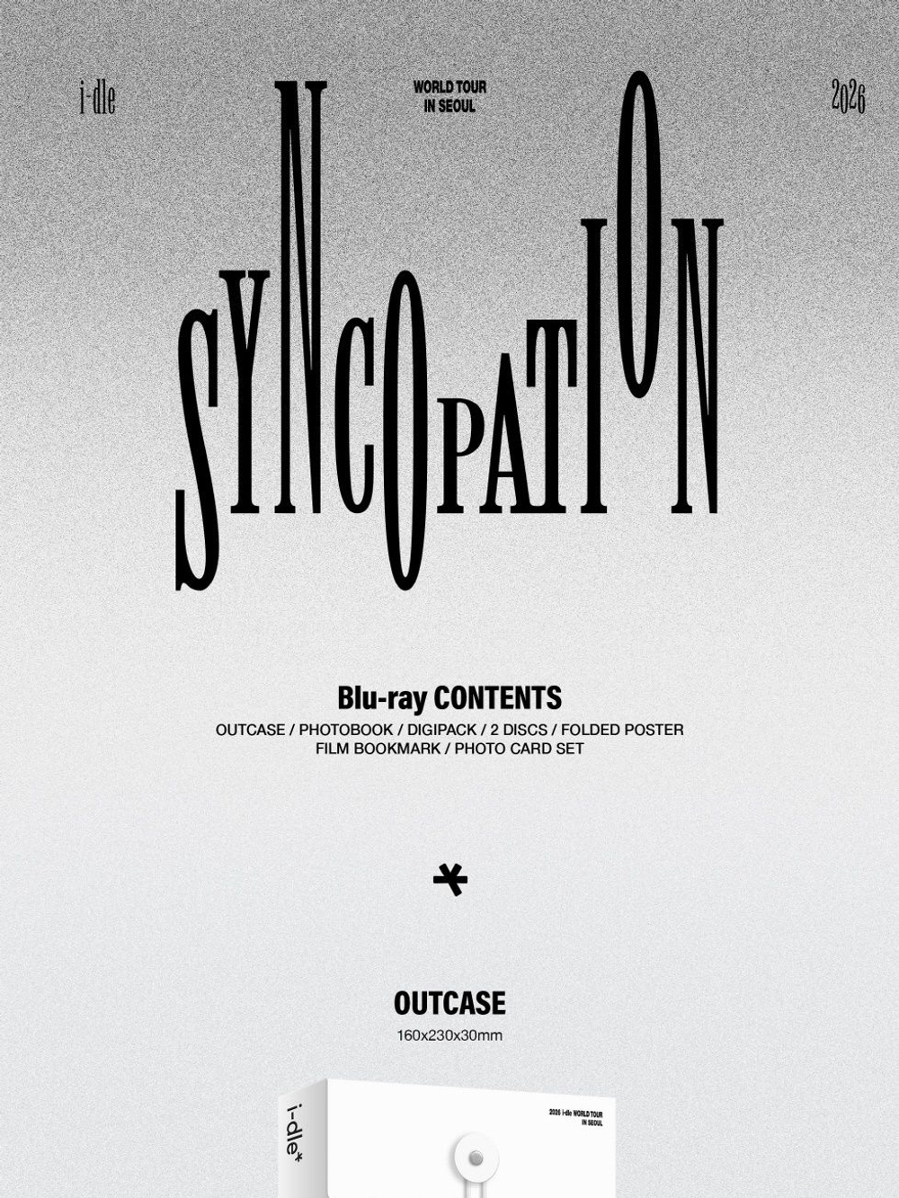(ПРЕДЗАКАЗ) видео I-DLE - SYNCOPATION 2026 WORLD TOUR IN SEOUL BLU-RAY