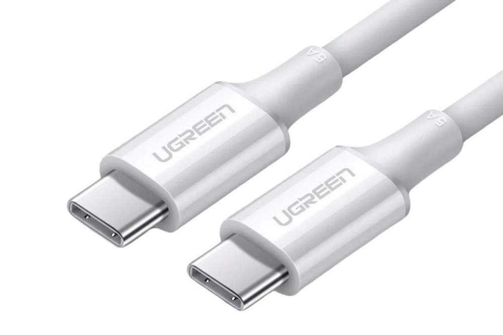 Usb Кабель-зарядка Type-C на Type-C Ugreen US300 5A 100W 0.5м черный