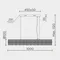 Подвесной светильник  ML.340.1000 GD Modelux