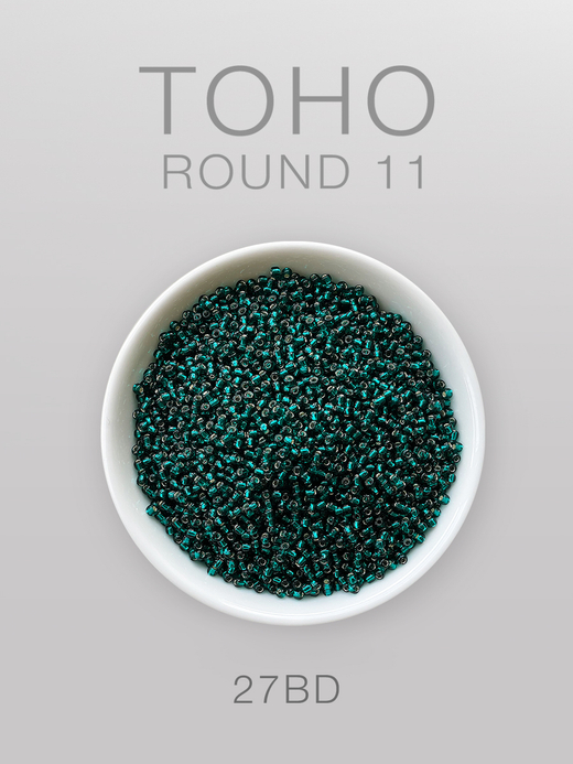 БИСЕР TOHO ROUND/11, № 27BD