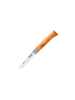 Нож Opinel №12, углеродистая сталь, рукоять из дерева бука, блистер, 001256