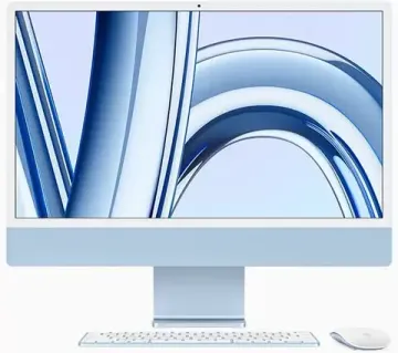 Apple iMac 24" Retina 4,5K, M3 2023 (8C CPU, 8C GPU), 8 Гб, SSD 256 Гб, голубой
