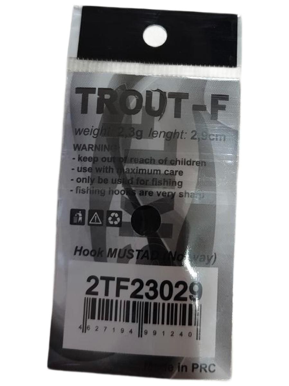 Блесна SKILL TROUT-B 2 цвет 2tf23029