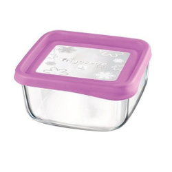 Контейнер стеклянный 2л Bormioli Rocco Frigoverre Fun Fuchsia
