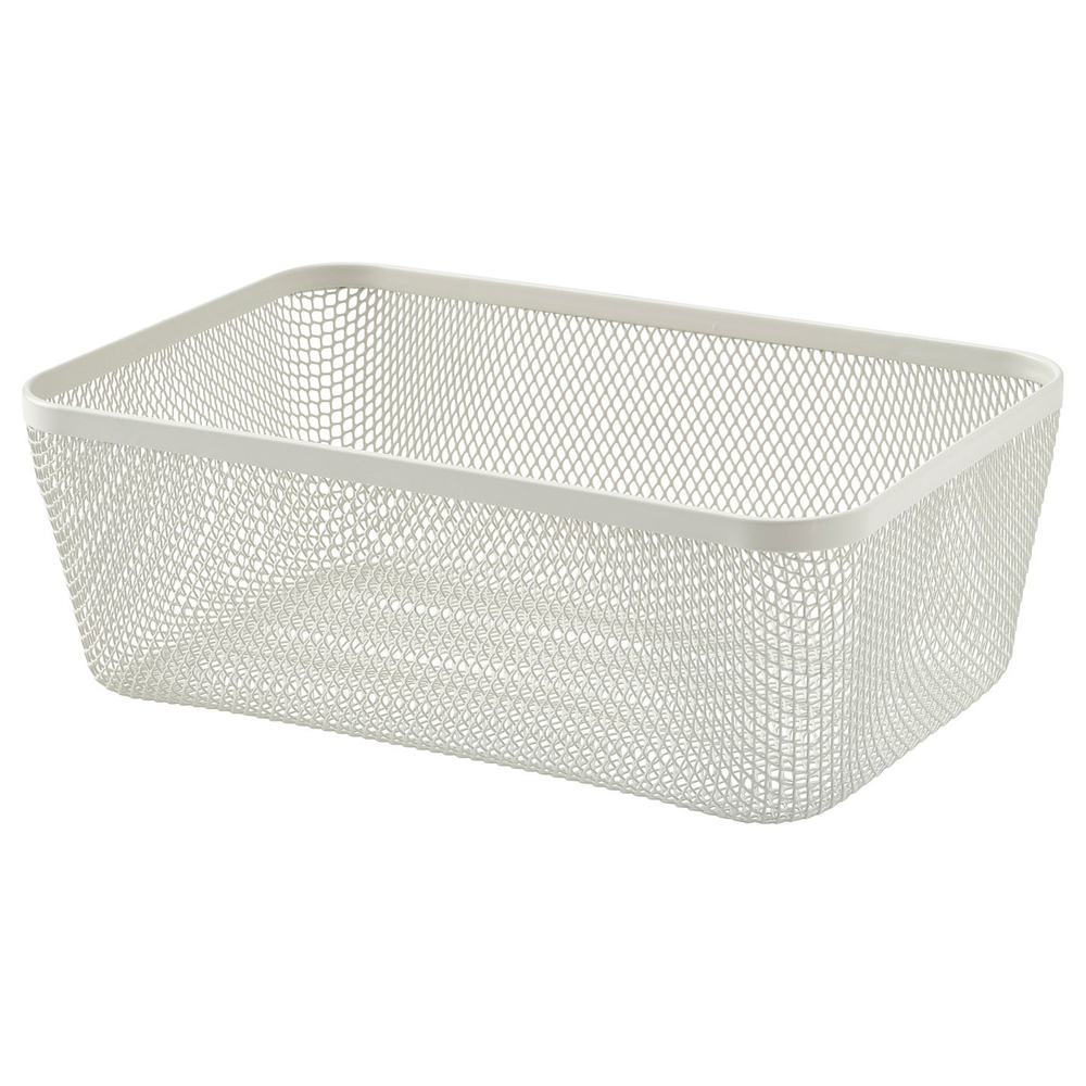 IKEA 365+  (ИКЕА 365+)  -  Корзина для продуктов - металл/белый 30x20x11 см