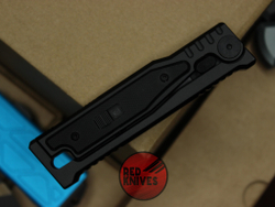 Нож Reate BLACK Exo S/E V.2025 - черная рукоять, черный клинок