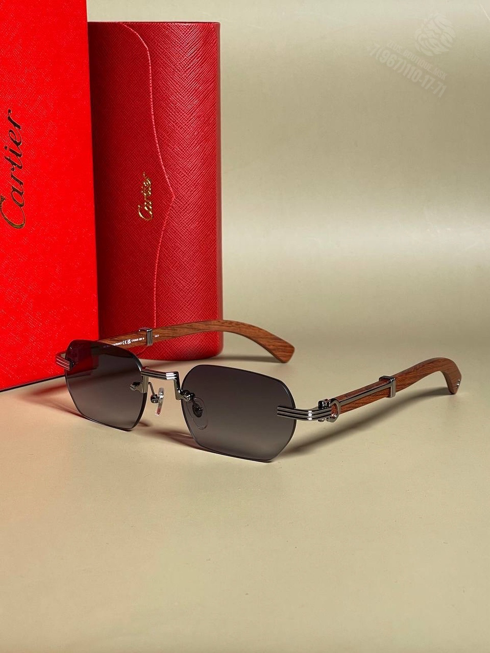 Солнечные очки Cartier