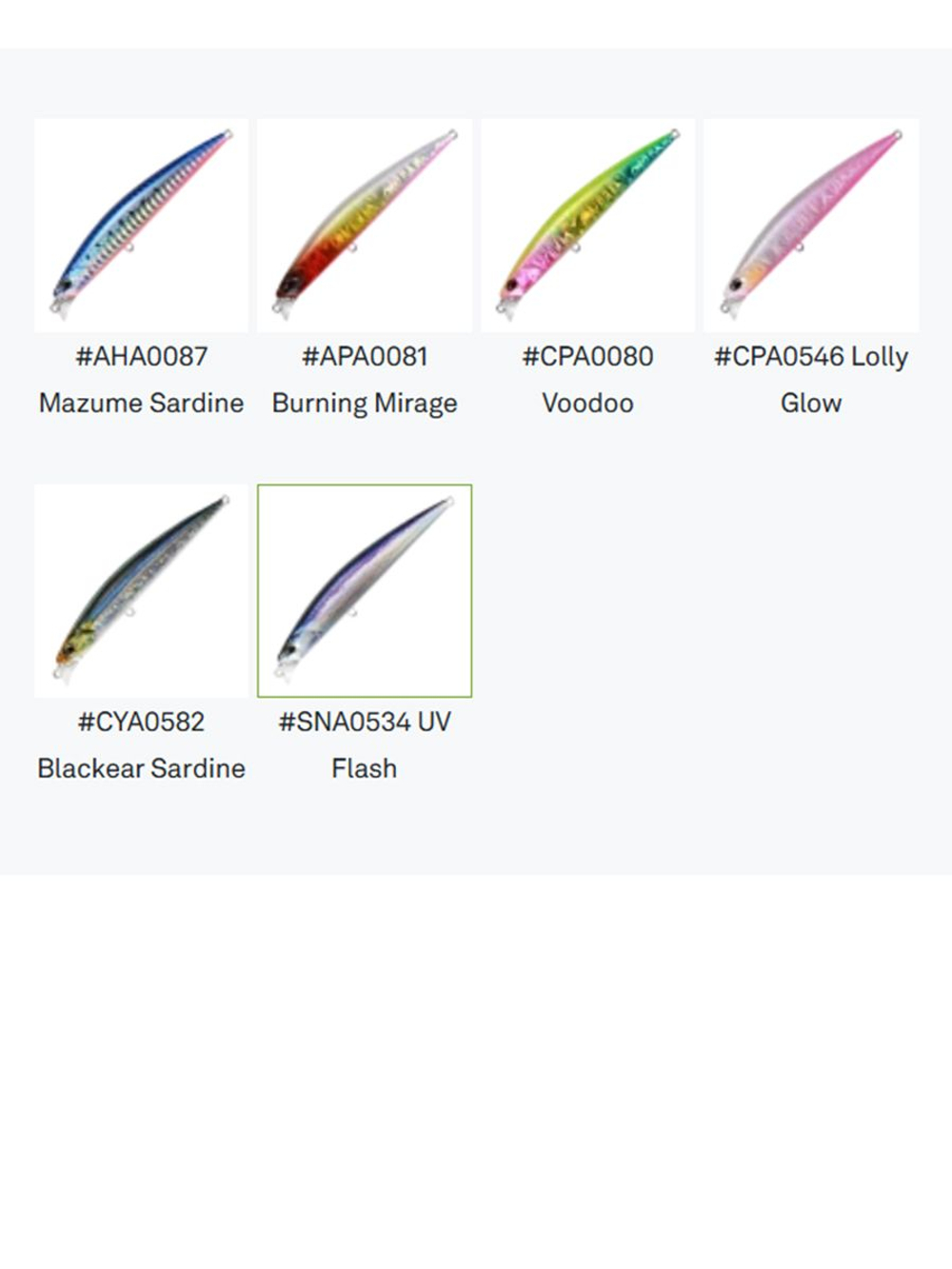 Воблер DUO Beach Walker Axcion Slim 85 S, AHA4006 Ayu OB, 85 мм, 21 г, тонущий, минноу