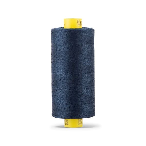 Нитка Gutermann Mara 120 (1000 метров), 1 кат., универсальная | 011 темн.синий