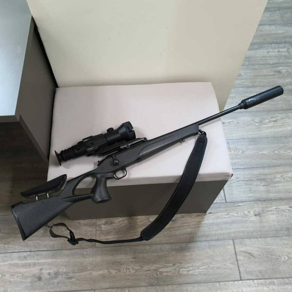 ДТКП закрытого типа 3D Titanium Suppressor на карабин Orsis 140 (.223 Rem, M16x1 правая) Титан, Русский дракон