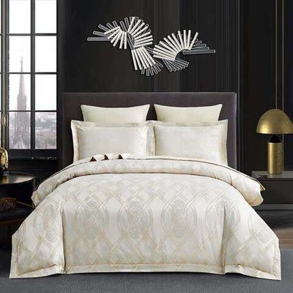 Постельное белье семейное Arya home Majestik Gavin Бамбук
