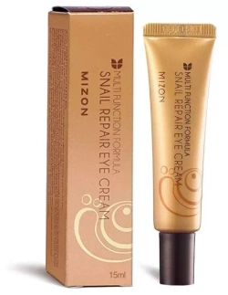 Mizon Крем для кожи вокруг глаз с экстрактом улитки - Snail repair eye cream, 15мл