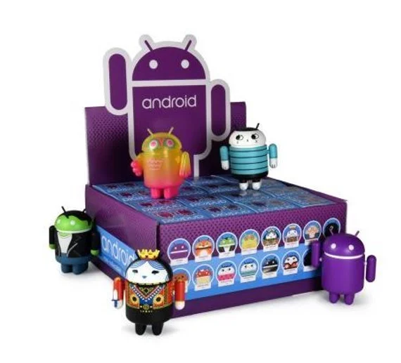 Android mini collectible series 06 робот коллекционный Фиолетовый (Violet)