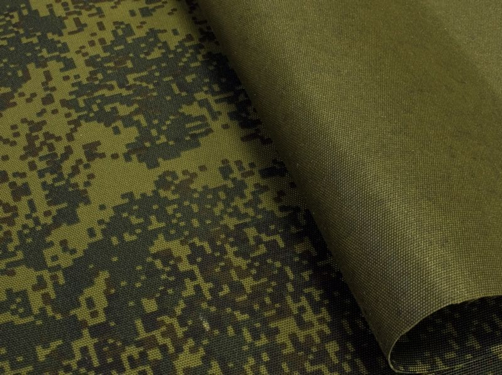 Ткань сумочно-рюкзачная Prival Кордон-500, 315г/м2, камуфляж Пиксель, 1.5х2м