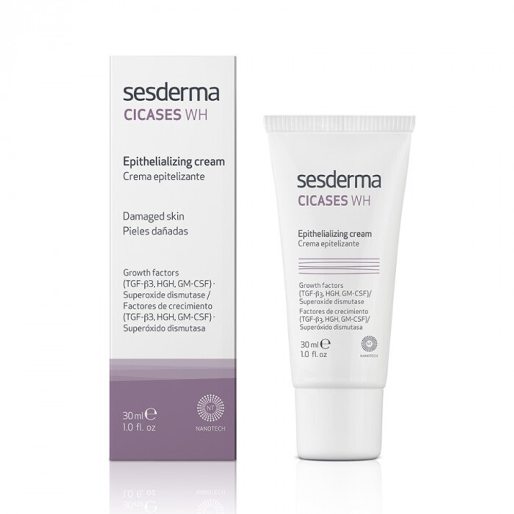 Sesderma CICASES WH Epithelializing cream - Крем эпителизирующий, 30 мл