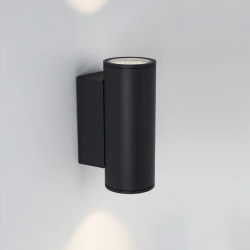 Светильник LGD-FORMA-WALL-TWIN-R90-2x12W Day4000 (BK, 44 deg, 230V) (Arlight, IP54 Металл, 3 года) 037251
