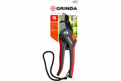 Секатор GRINDA G-28 с двухкомпонентными рукоятками, контактный, 205мм 8-423203_z02