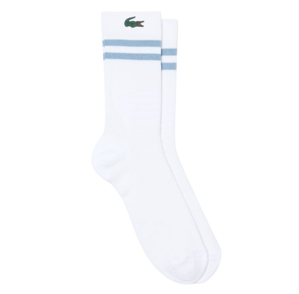Skarpety tenisowe Lacoste Piqu_ Sport 1P - white/aral