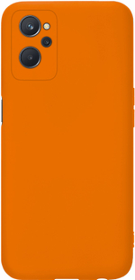 Мягкий Soft Touch чехол из силикона для REALME 9i (не 5G!) / OPPO A96 с бархатной подкладкой
