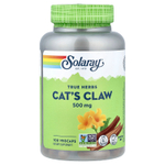 Solaray, True Herbs, кошачий коготь, 500 мг, 100 капсул VegCap